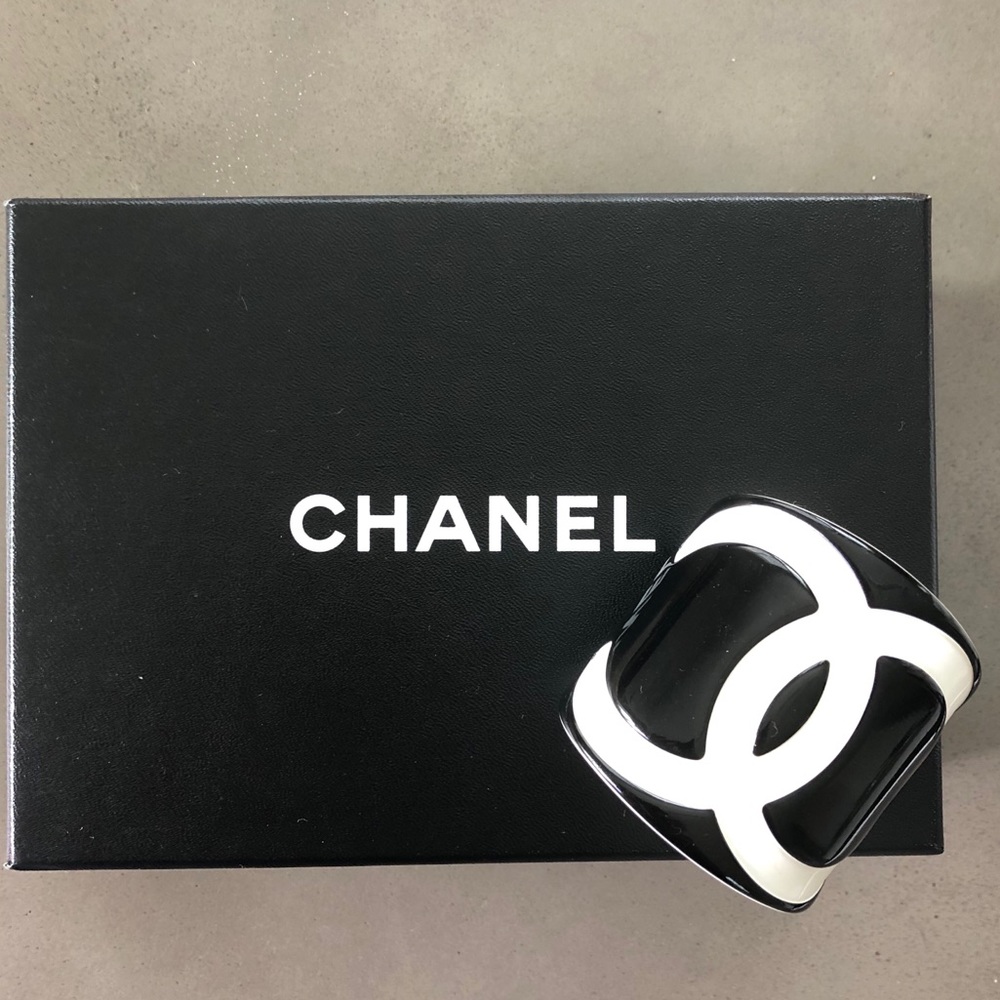 Authentic Chanel Resin Cuff
